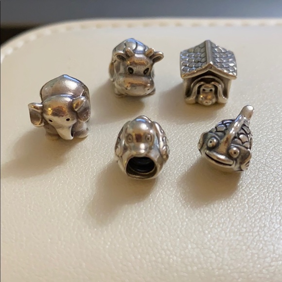 Bundle of five Pandora Charms - Picture 1 of 3